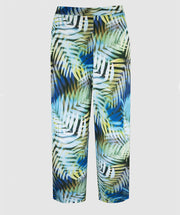 Tropical Leaves Knit Pant