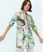 Bianca Color Swirl Voile Tunic