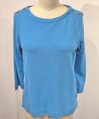 Button detail easy top Size 36/6 - Premium tops from Bianca - Just $57.60! Shop now at Mary Walter