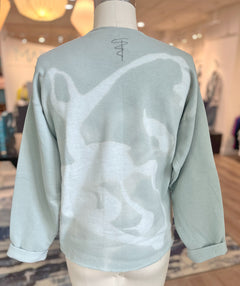 Funky Bleached Sweatshirt