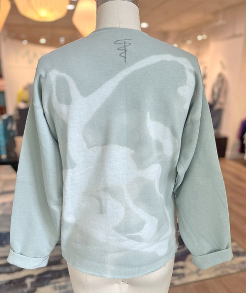 Funky Bleached Sweatshirt