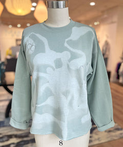 Funky Bleached Sweatshirt