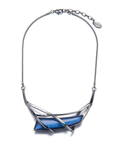 Brunette Necklace Blue