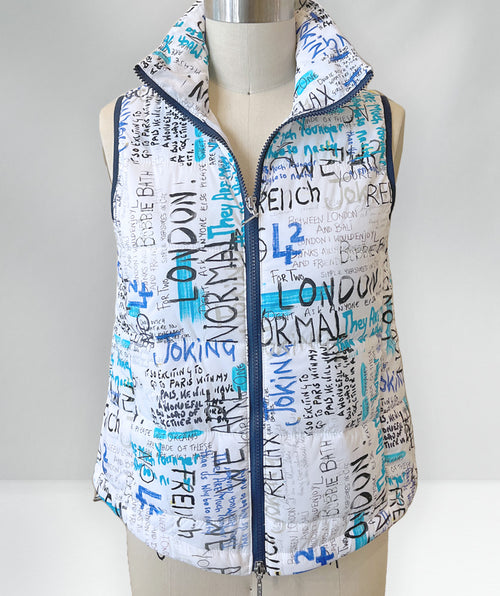 Travel dreams vest - Premium Vests from Bylyse - Just $88! Shop now at Mary Walter