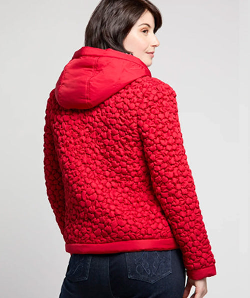 Bylyse Fun Quilted Jacket Berry