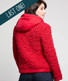 Bylyse Fun Quilted Jacket Berry