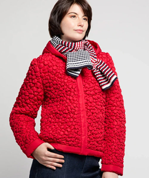 Bylyse Fun Quilted Jacket Berry