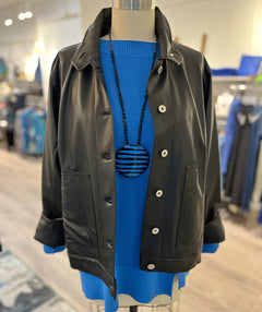 B.Yu Soft and Relaxed Asymmetrical Pullover