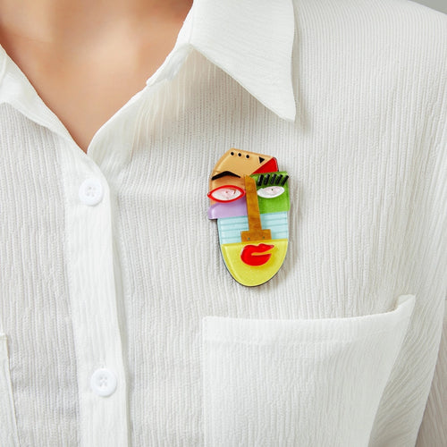 Fresh Face Magnet Brooch