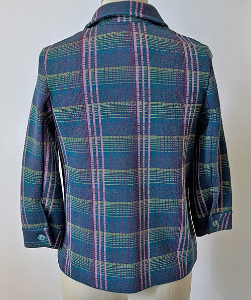 Plaid expressions jacket - Premium Jackets from Catherine Andre - Just $340! Shop now at Mary Walter