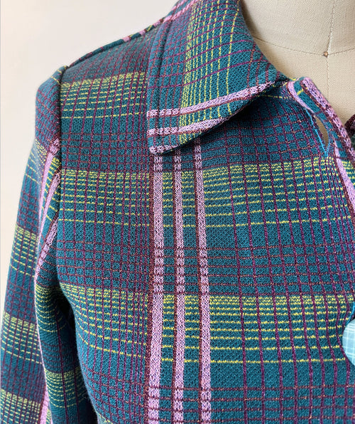 Plaid expressions jacket - Premium Jackets from Catherine Andre - Just $340! Shop now at Mary Walter
