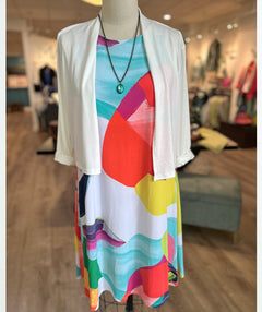 Clara Sunwoo Color Burst Swing Dress