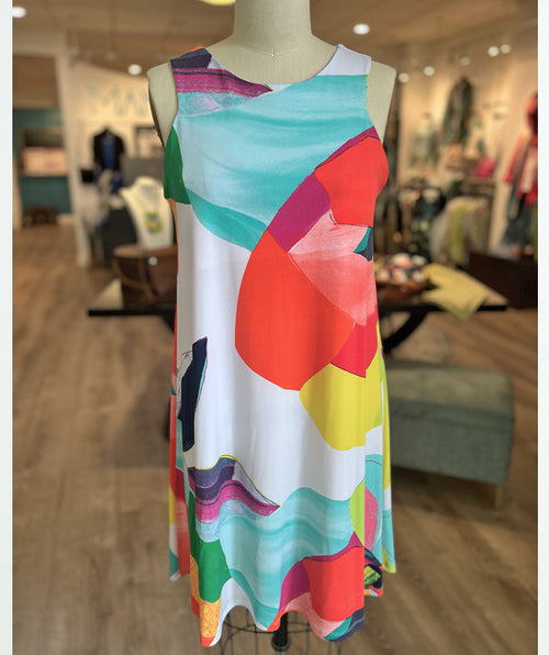 Clara Sunwoo Color Burst Swing Dress