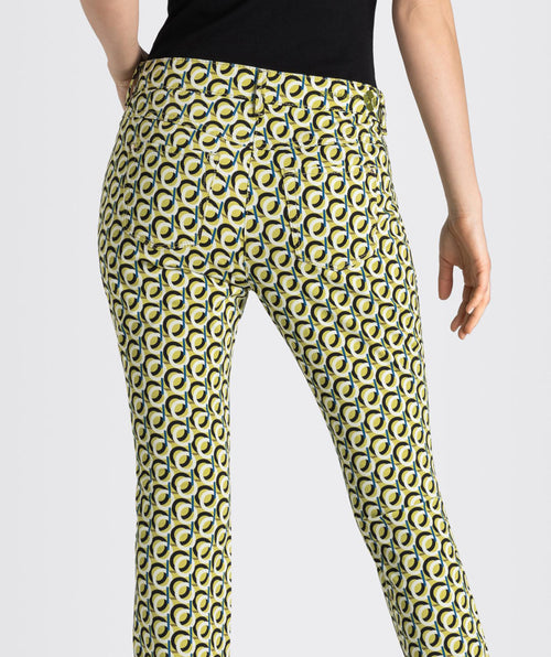 Dream chic geo print jean - Premium pants from MAC Jeans - Just $88! Shop now at Mary Walter