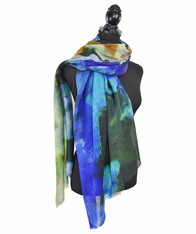 Travis Fine Abstract Scarf
