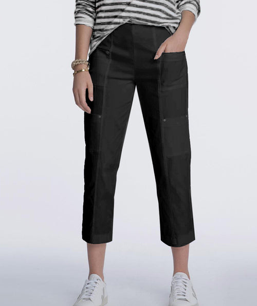 Crop Cargo Pant Black - Premium pants from Elliott Lauren - Just $158! Shop now at Mary Walter