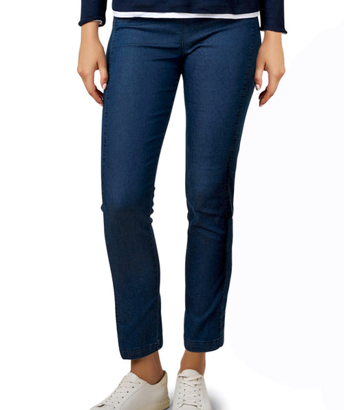 Pull On Denim Jean - Premium pants from Elliott Lauren - Just $180! Shop now at Mary Walter