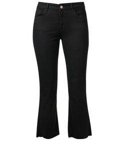 Black Crop Jean - Premium pants from Elliott Lauren - Just $115.50! Shop now at Mary Walter