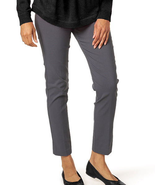 Classic Pull On Pant Gunmetal - Premium pants from Elliott Lauren - Just $140! Shop now at Mary Walter