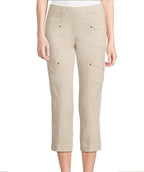 Elliott Lauren Angled Crop Cargo Pant Chino