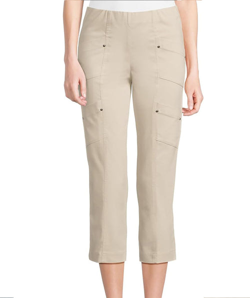 Elliott Lauren Angled Crop Cargo Pant Chino