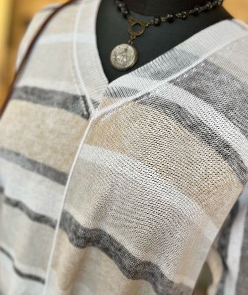 Elliott Lauren Blocked Off Sweater