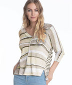 Elliott Lauren Blocked Off Sweater