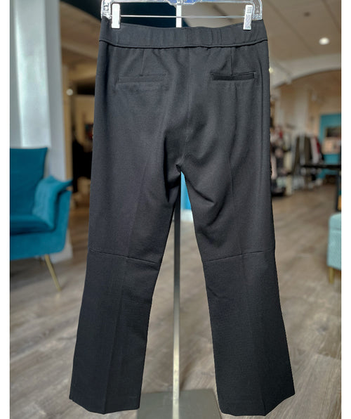 Elliott Lauren Bootleg Ankle Black Ponte Pant