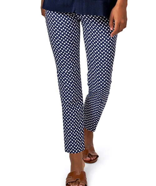 Dot Your Eyes Pull On Pant - Premium pants from Elliott Lauren - Just $150! Shop now at Mary Walter