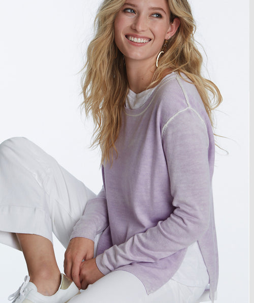 Double Layer Pullover - Premium tops from Elliott Lauren - Just $198! Shop now at Mary Walter