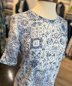 Elliott Lauren Patch of Blue Tee