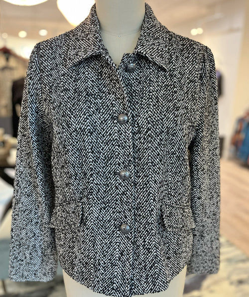 Elliott Lauren Power Play Herringbone Jacket