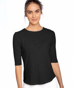 Elliott Lauren Rib Detail Enzyme Tee