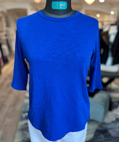 Elliott Lauren Rib Detail Enzyme Tee