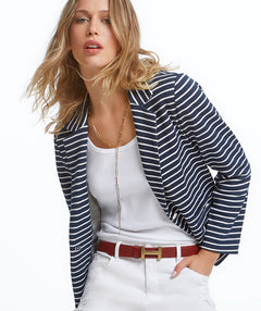 Elliott Lauren Sails Pitch Blazer Navy/White