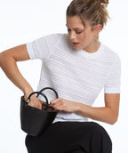 Elliott Lauren Totally Hooked Pointelle Sweater