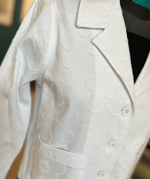 Elliott Lauren White Daisy Jacket