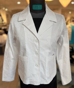 Elliott Lauren White Daisy Jacket