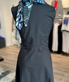 Elliott Lauren Wrap It Up Black Dress