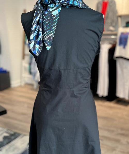 Elliott Lauren Wrap It Up Black Dress