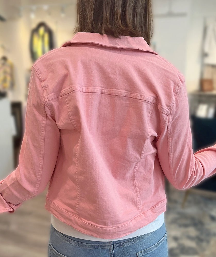 Zip Front Jean Jacket | Best Price in 2024 at Mary Walter