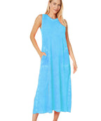 Enzyme wash maxi dress - Premium dresses from Elliott Lauren - Just $138! Shop now at Mary Walter