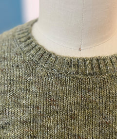 Elliott Lauren Crew Cut Marled Pullover