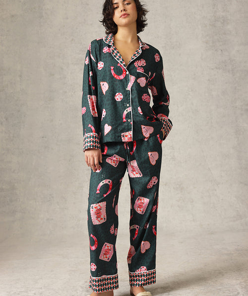 Emily Lovelock Cozy Queen Pajamas