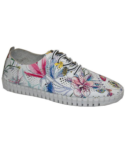 Annie Floral Sneaker - Premium Bags from Eric Michael - Just $100! Shop now at Mary Walter