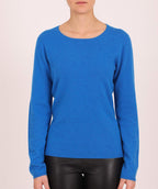Round Neck Cashmere Pullover - Premium sweaters from Estheme - Just $95! Shop now at Mary Walter