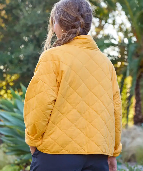 Soft Quilted Jacket Mango