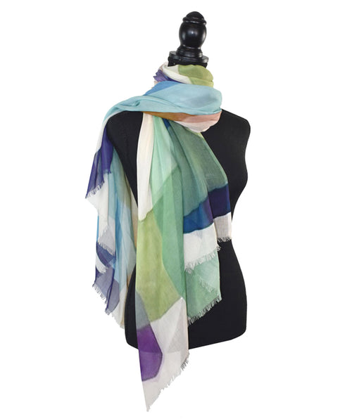 Gideon Layered Colors Scarf