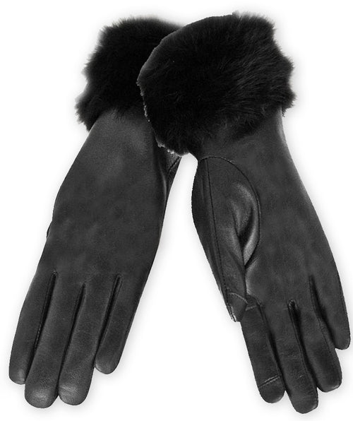 Fur Trim Tech Glove - Premium Gloves from ILI - Just $68! Shop now at Mary Walter