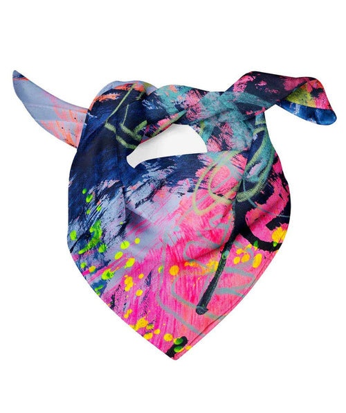 Artwork Kerchief - Premium scarves from Isabelle Gougenheim - Just $65! Shop now at Mary Walter